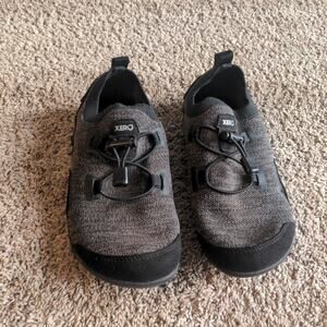 Xero Shoes Oswego Women's US 7 Barefoot Black/Gray Knit Running Shoe Sneakers